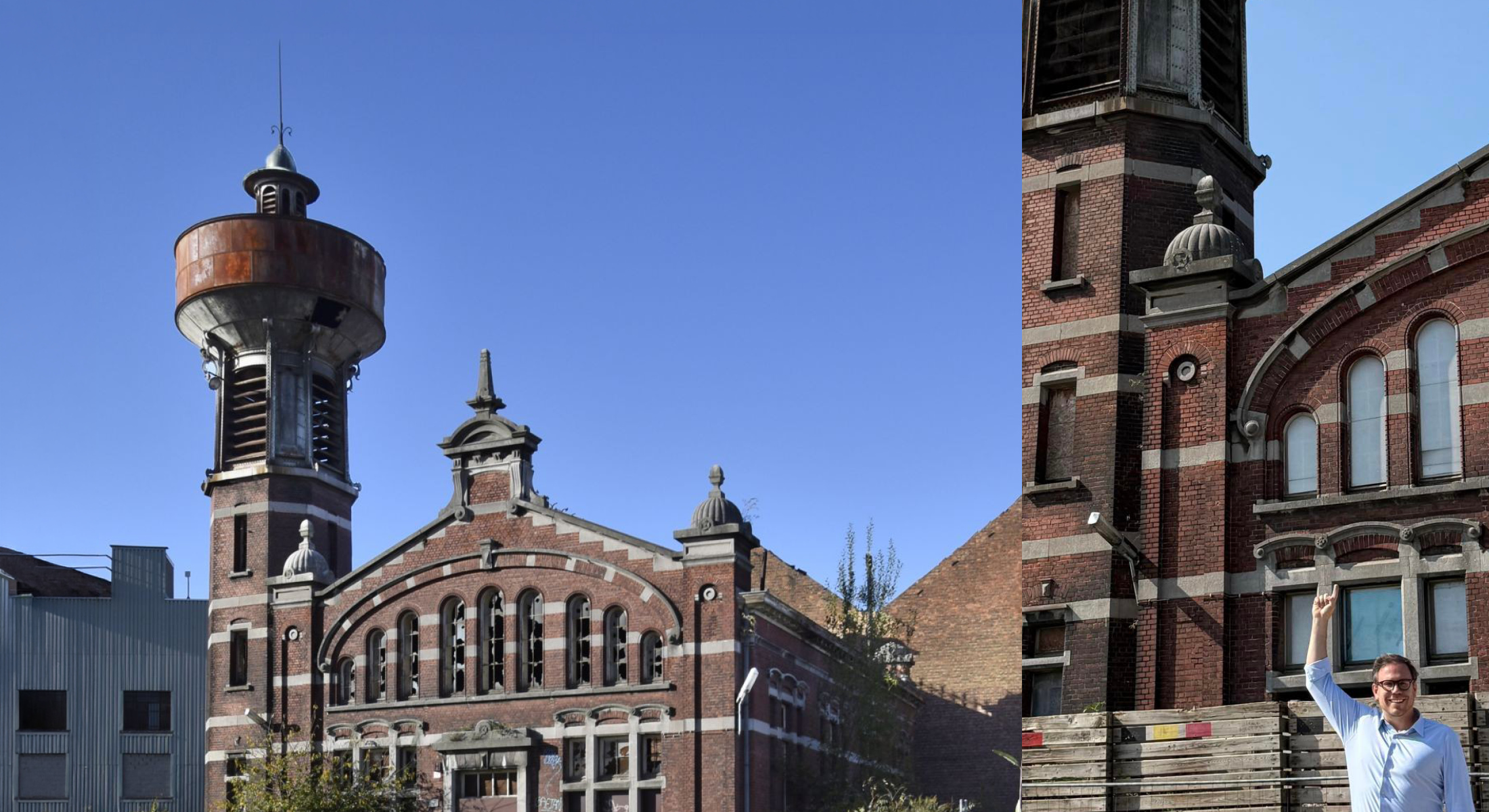 Un incubateur d’entreprises au château d’eau de Tour & Taxis